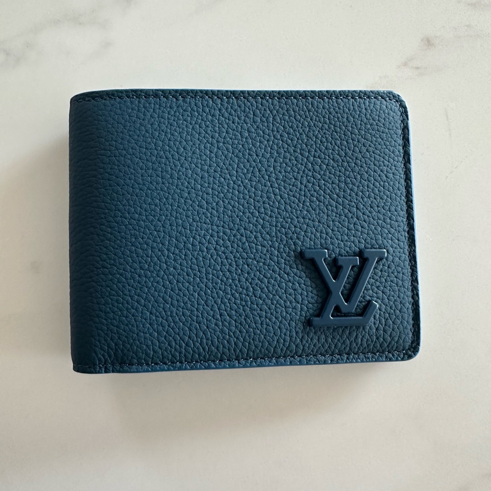 Louis Vuitton Multiple Wallet In Marine